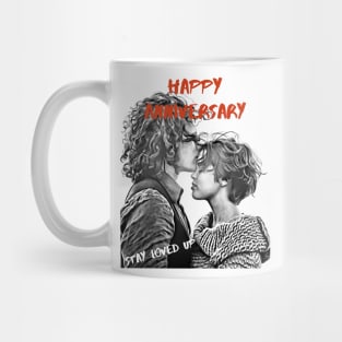 Happy Anniversary, Stay Loved Up Mug